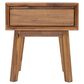 LH Imports Gia 1-Drawer Nightstand in Warm Pecan, , large