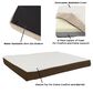 Timberlake Petmaker Medium Orthopedic Sherpa Top Pet Bed in Brown, , large