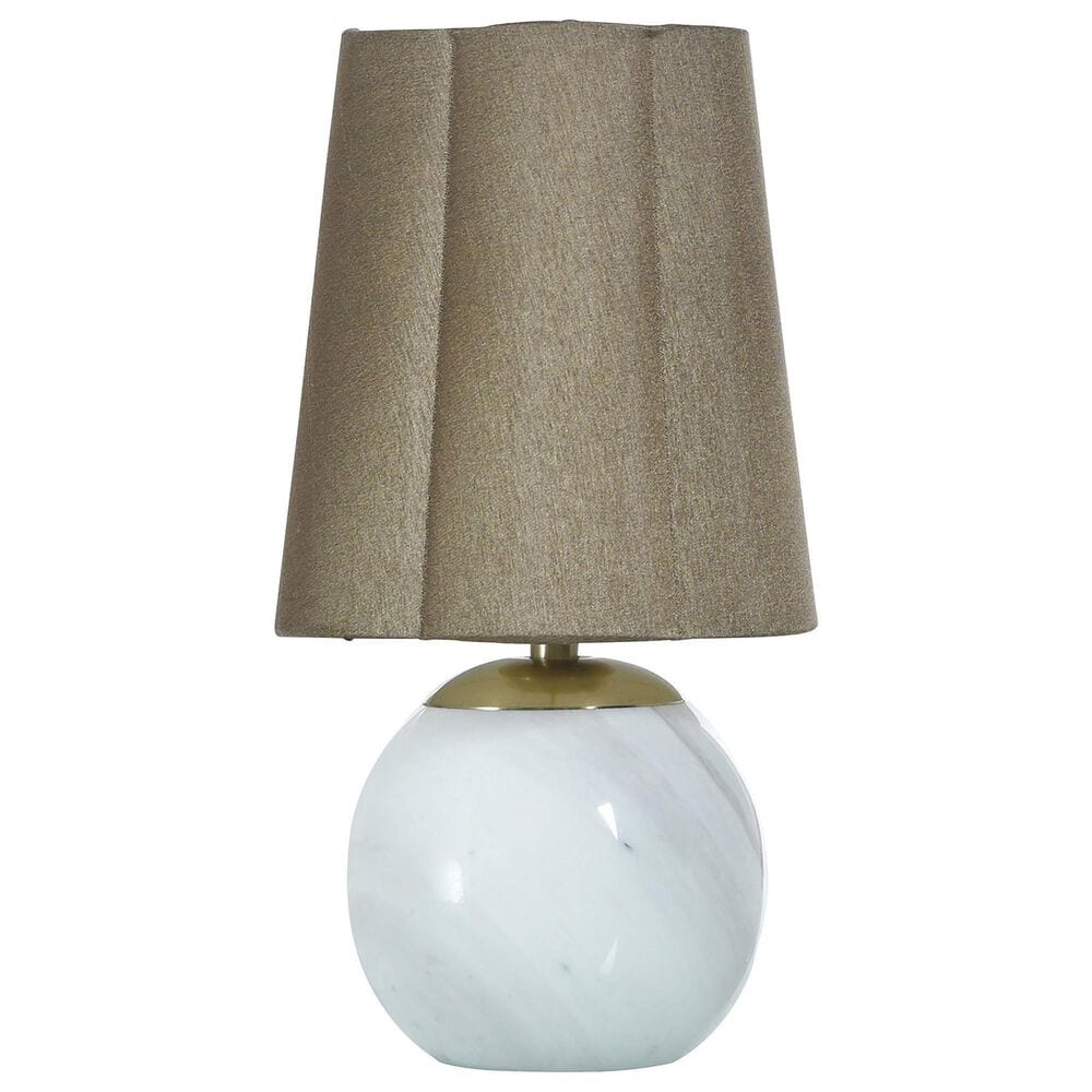 Flair Industries Rosalind Accent Lamp in Brass, , large
