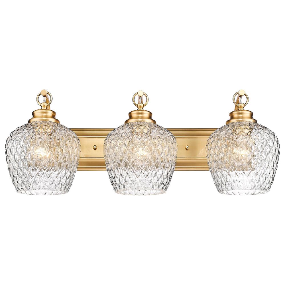 Golden Lighting Adeline 3-Light Vanity Light in Modern Brushed Gold, , large