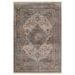 Momeni Izmir 5" x 7"9" Blue, Cream and Rust Area Rug, , large