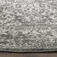 Safavieh Evoke EVK256D-5R 5"1" Round Grey/Ivory Area Rug, , large