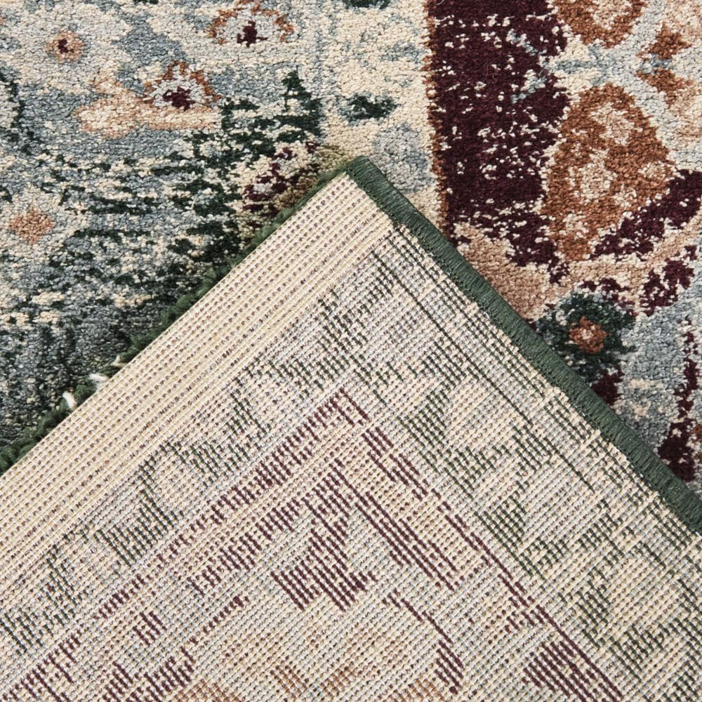 Balta Rugs Reverie Karlovich Blue and Rust 5'3" x 7' Area Rug, , large