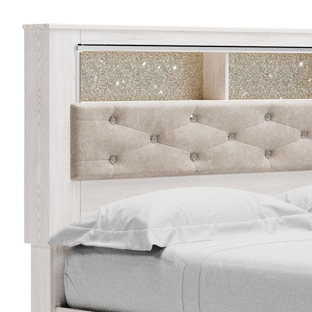 Ashley Altyra King Panel Bookcase Bed  in White, , large