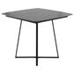 LumiSource Cosmo Square Dinette Table in Black - Table Only, , large