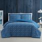 Pem America Katrine 3-Piece King Comforter Set in Blue, , large