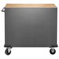 Gladiator 41" 9-Drawer Mobile Tool Workbench with Wood Top in Hammered Granite, , large