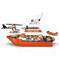 LEGO City Coast Guard Rescue Boat and Helicopter Building Set, , large