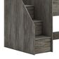 Ashley Frandern Twin Loft Bed in Gray, , large