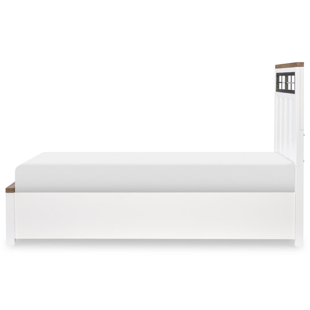 Legacy Classic Dutton 4-Piece Twin Storage Bedroom Set in Natural White, Toasted Coconut and Aged Black, , large