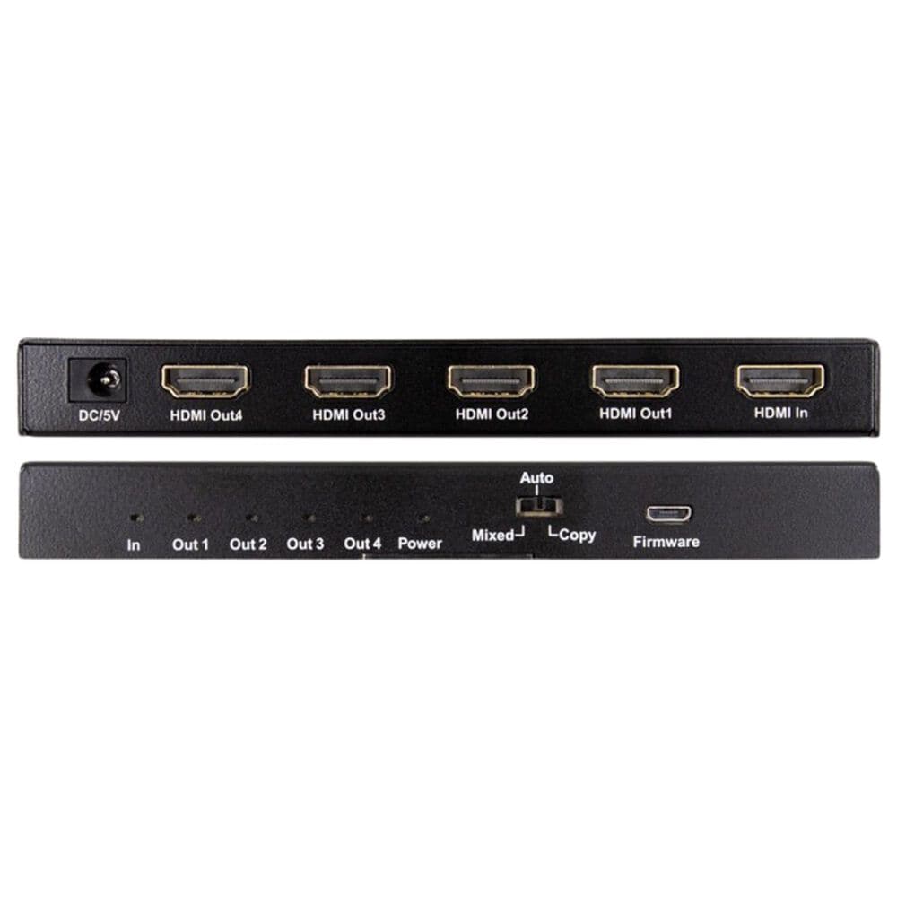 Helios HDMI Splitter with 1 Input and 4 Outputs, , large