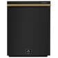 Forno Pozzo 24" Built-In Tall Tub Top Control Dishwasher with 49 dBA in Black, , large