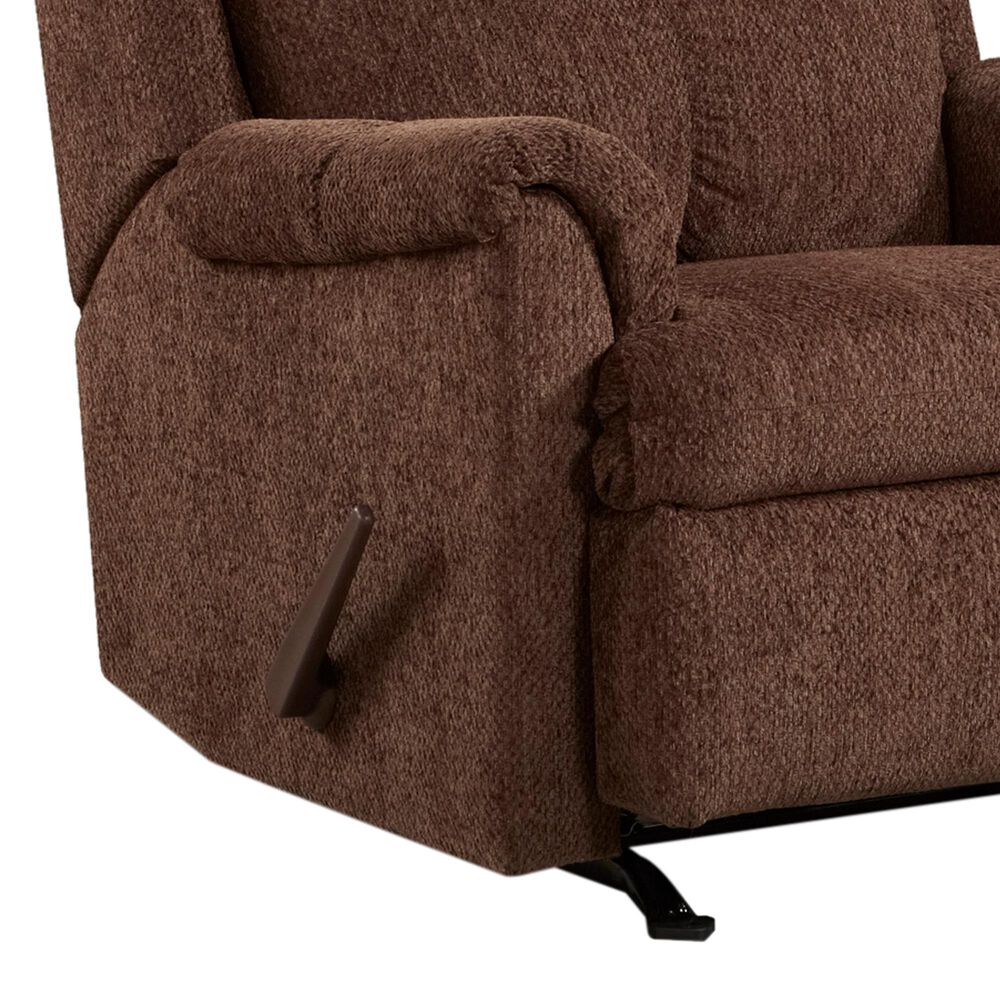 Arapahoe Home Tahoe Manual Rocker Recliner in Chocolate, , large