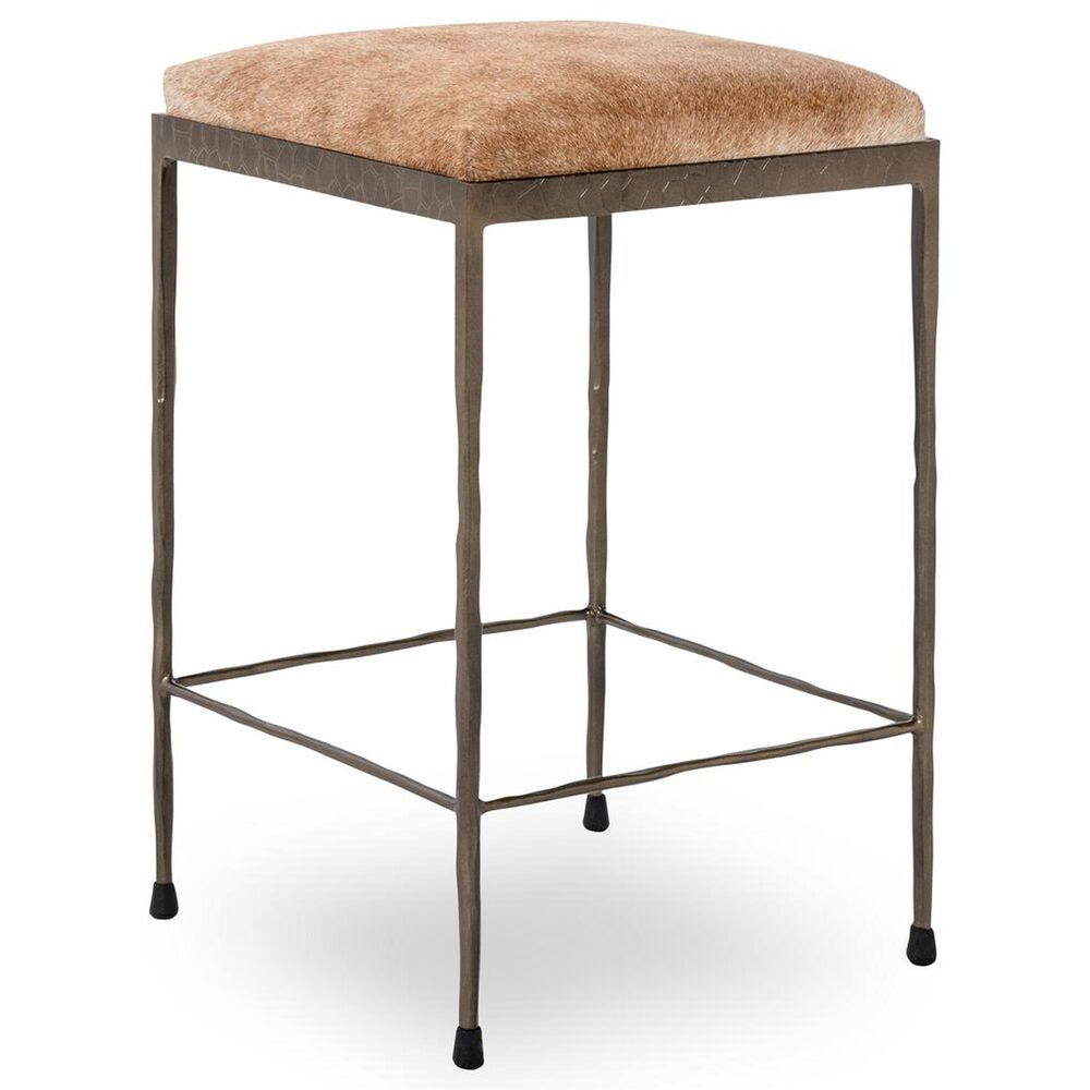 Classic Home Bose Hide Counter Stool in Blonde, , large