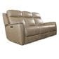 Bassett Douglas Leather Power Reclining Sofa in Wheat, , large