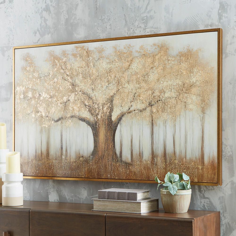 Ashley Dalewick 60" x 36" Wall Art in Brown and Gray, , large