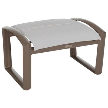 Winston Icon Outdoor Padded Sling Ottoman in Idol Cloud and Broadway, , large