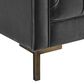 37B Isaac Channel Stitched Stationary Sofa in Moonlight Gray Velvet, , large