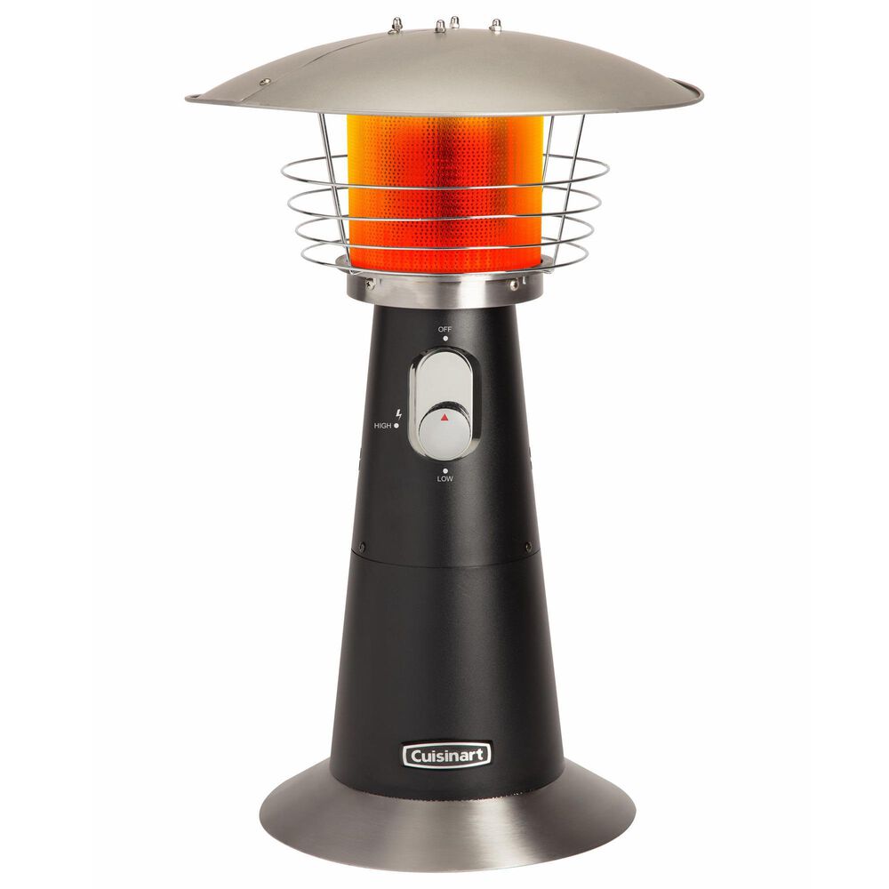 Cuisinart Portable Tabletop Patio Heater in Black, , large