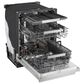 LG 24" Built-In Bar Handle Dishwasher with 3rd Rack in PrintProof Stainless Steel, , large