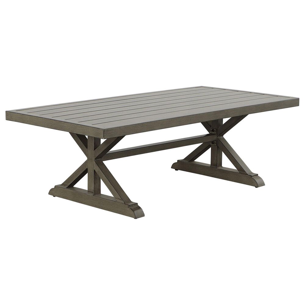 Steve Silver Co. Jones Patio Coffee Table in Dark Gray, , large