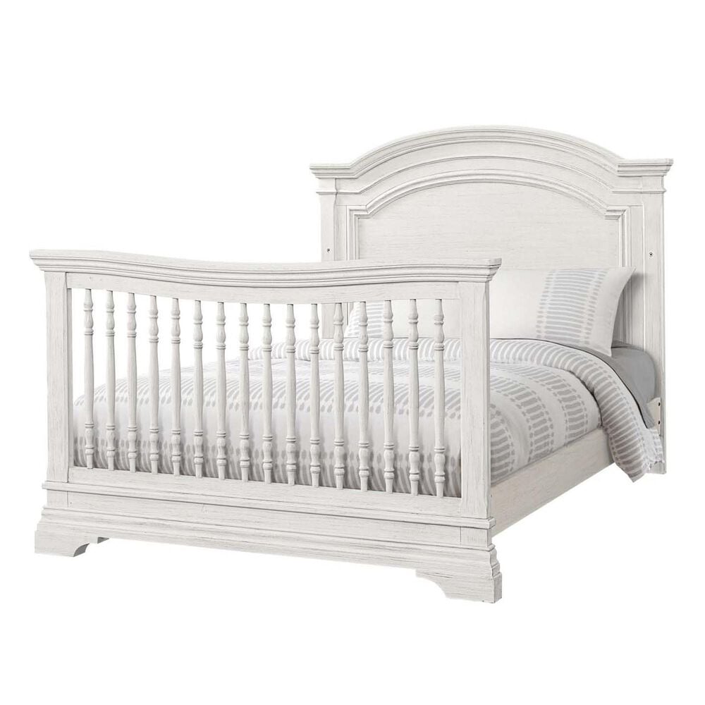 Eastern Shore Olivia Arch Top Convertible Crib in Brushed White, , large