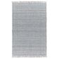 Surya Sara SRU-2300 2" x 3" Light Slate, Charcoal, Brown, Seafoam, Medium Gray, Teal, Pewter Area Rug, , large