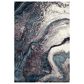 Art Carpet Titanium 5" x 7" Aqua Area Rug, , large