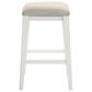 Armen Living Jane Counter Height Stool in White, , large
