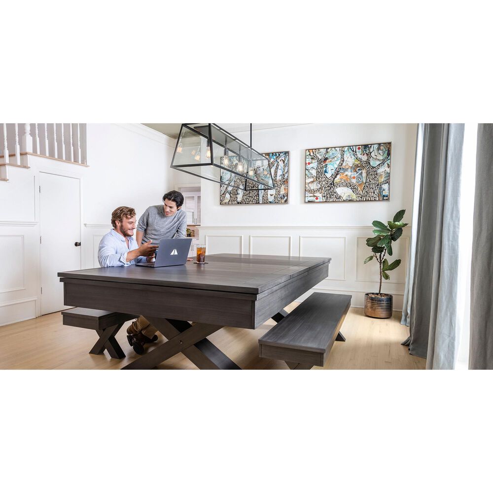 Imperial International Blake 8&#39; Pool Table in Steel Grey, , large