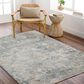 Surya Dresden Dusty Sage, Taupe, Off-White, Deep Teal, Ink Blue, Light Gray and Mustard 12" x 15" Area Rug, , large
