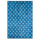 Momeni District DIS-7 3" 3" x 5" Blue Area Rug , , large