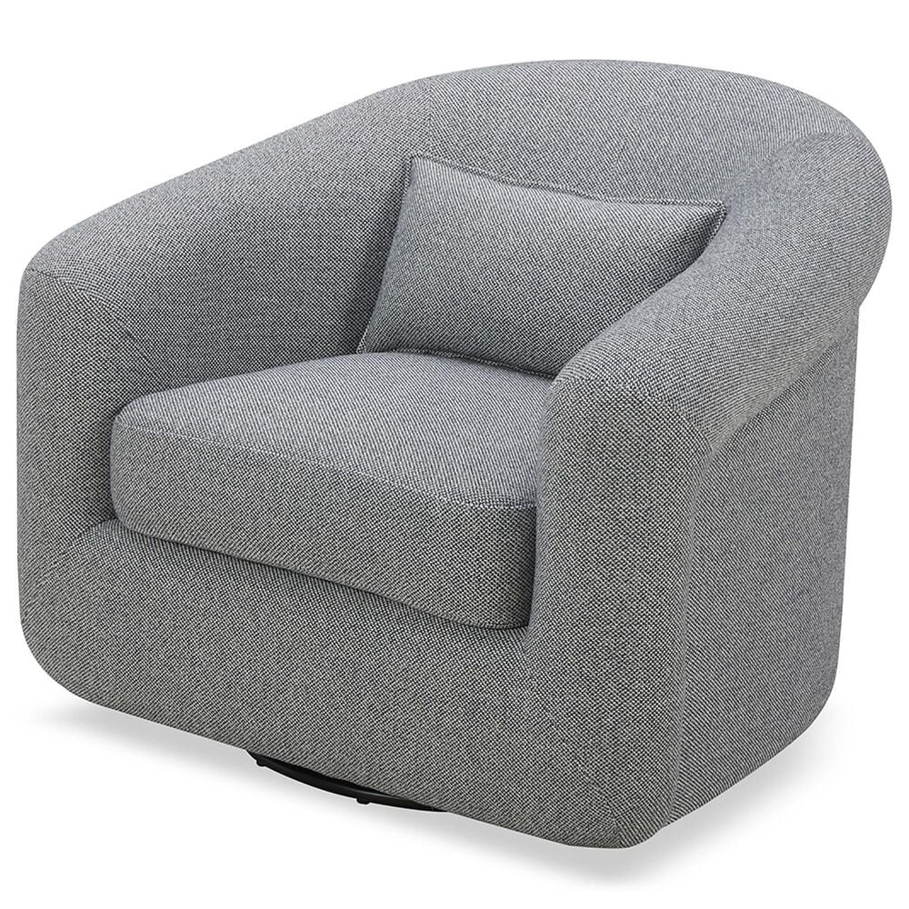 Kuka (Hk) Trade Co Lmt Motion Clemente Accent Swivel Chair in Lila Slate, , large