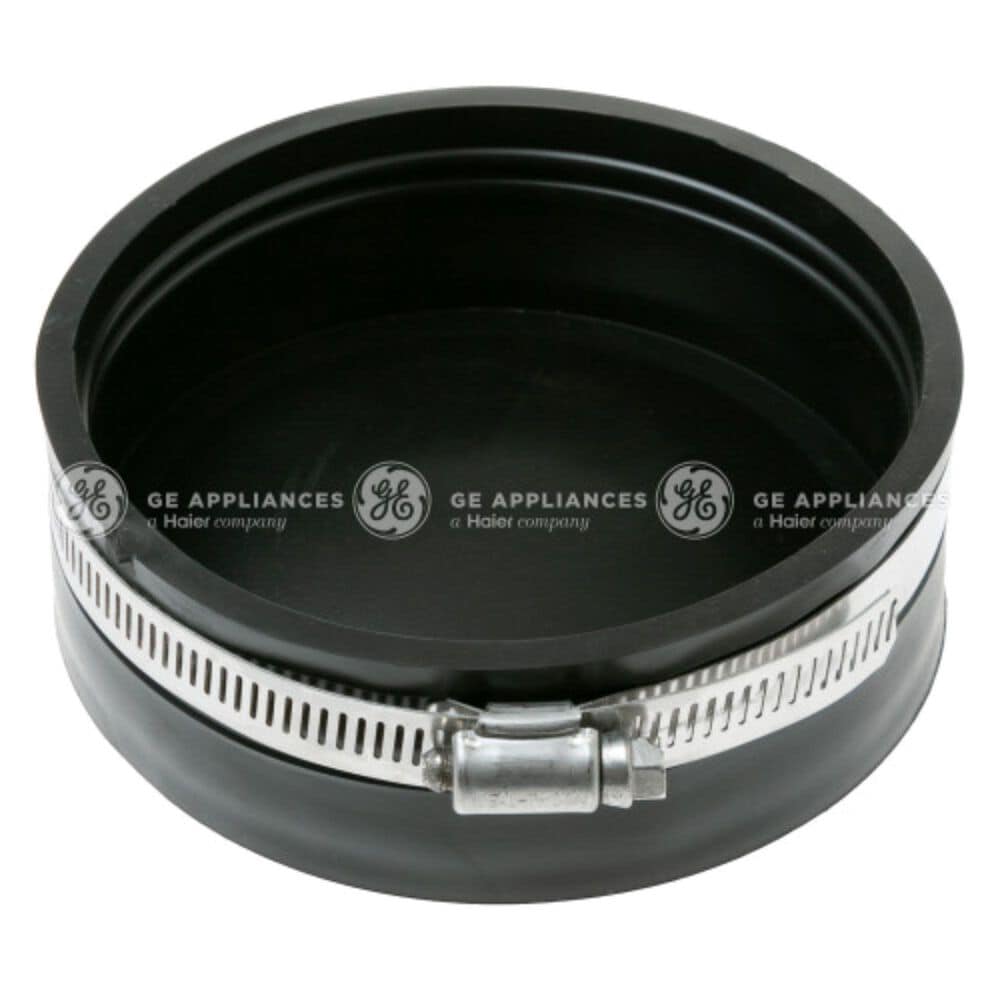 G.E. Major Appliances 4" Duct Vent Cap Rubber w/hose clamp, , large