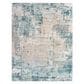 Surya Brunswick 2" x 3" Dusty Sage, Light Gray, Olive, Pale Blue, Taupe, Teal and Navy Area Rug, , large