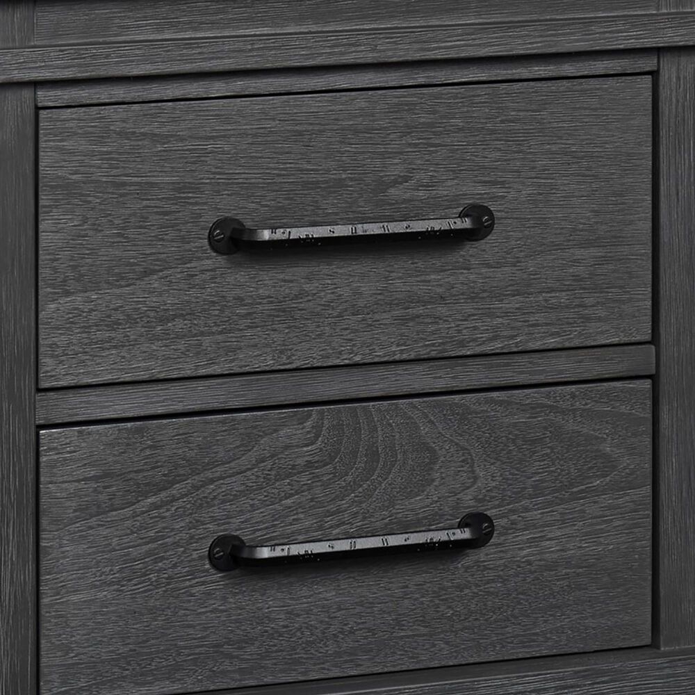 Oxford Baby Hampton 2-Drawer Nightstand in Canyon Gray, , large