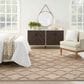 Nourison Easy Care 8" x 10" Natural Beige Indoor/Outdoor Area Rug, , large
