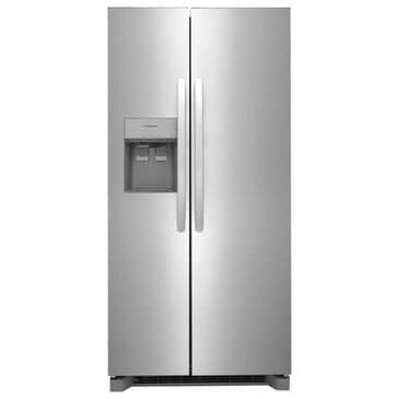 Frigidaire 22.3 Cu. Ft.  33" Standard Depth Side by Side Refrigerator in Stainless Steel, , large