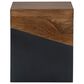 Ashley Trailbend Cube Accent Table in Brown and Gunmetal, , large