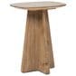 Jennifer Taylor Home Clarence End Table in Antique Natural Brown, , large