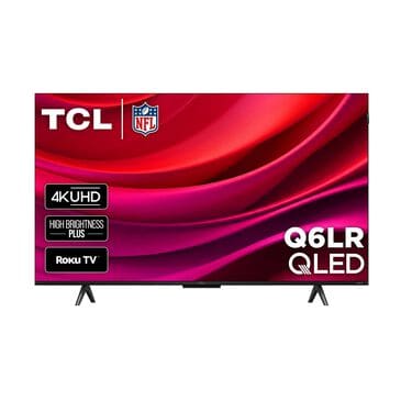 TCL 43" Class Q6LR Series 4K QLED Smart TV with Roku TV, , large
