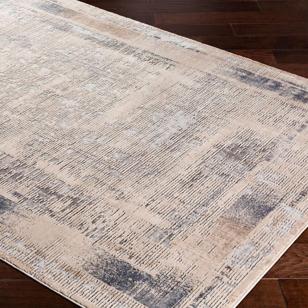 Surya Alpine 5&#39;3&quot; x 7&#39;3&quot; Taupe, Gray, Charcoal and Medium Brown Area Rug, , large