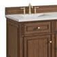 James Martin Vanities Lorelai 60" Double Vanity in Mid-Century Walnut with 3 cm Lime Delight Quartz Top, , large