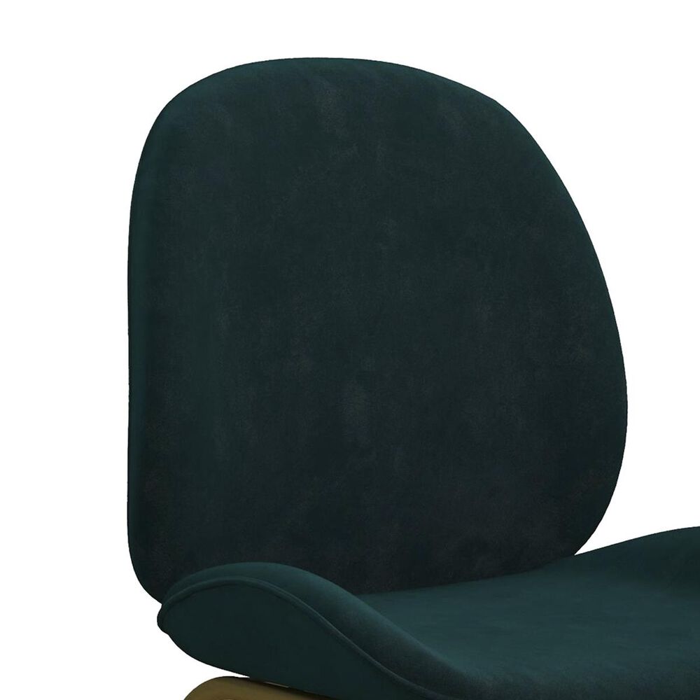 CosmoLiving by Cosmopolitan Astor Upholstered Dining Chair in Green