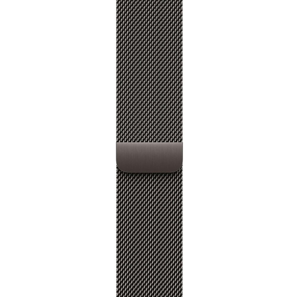Apple Watch Series 10 GPS + Cellular 42mm Slate Titanium Case with Slate Milanese Loop, , large