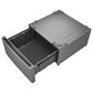 LG Tall Pedestal with Drawer In Graphite Steel, , large