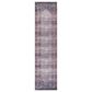 Surya Colin 2"7" x 10" Plum, Ink Blue, Dusty Pink and Cream Runner, , large