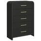 Mayberry Hill Ridgemont 5-Piece Twin Storage Bedroom Set in Black, , large