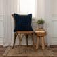 Rizzy Home 20" x 20" Transitional Down Filled Throw Pillow in Blue, , large