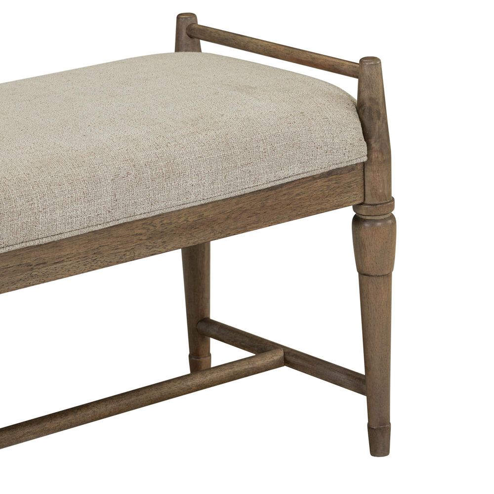 Liberty Furniture Hickory Grove Bench in Heirloom Brown, , large